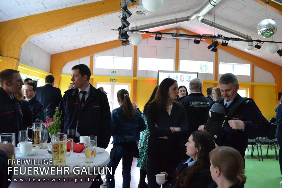 120 Jahre Feuerwehr Gallun - Geburtstagsbrunch